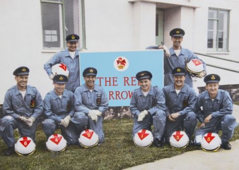 1965 Red Arrows Team at Little Rirsington