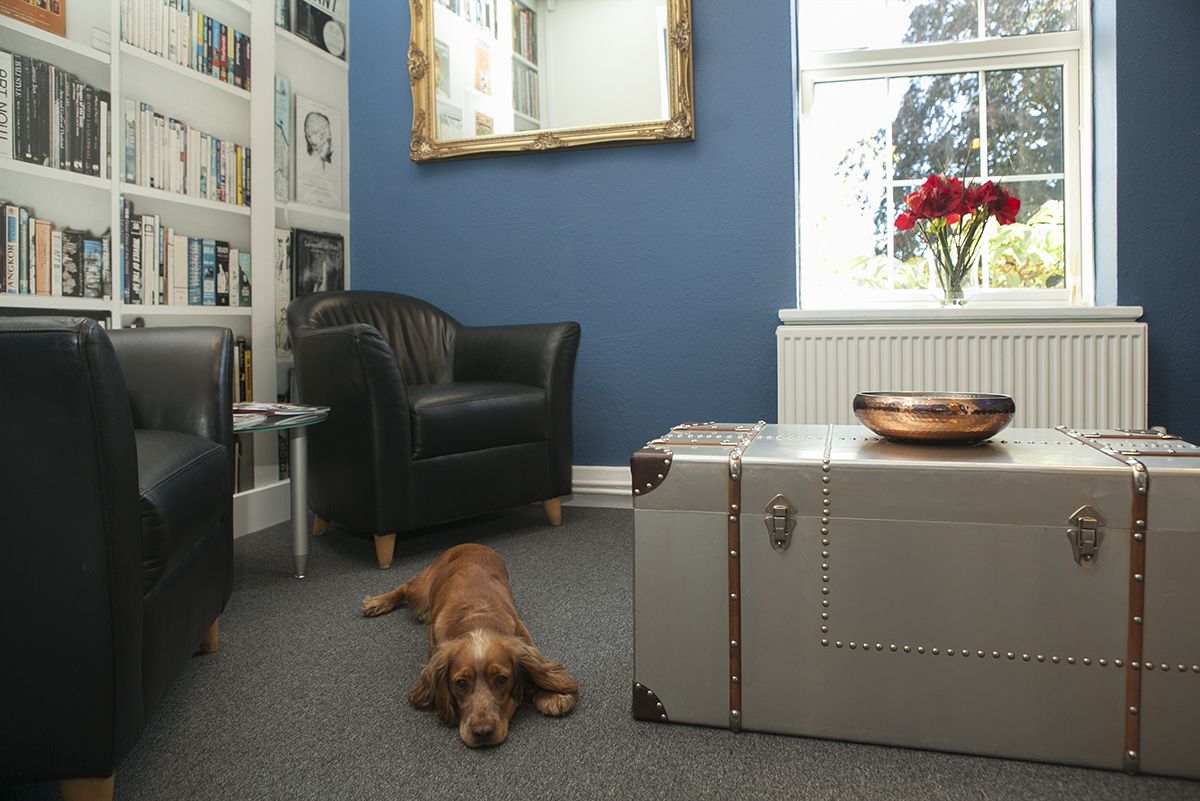 Cotswold Business Centre Reception area